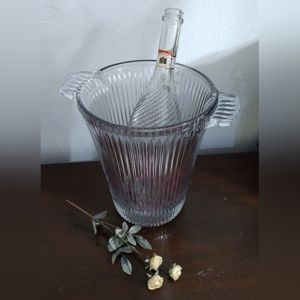 🌹Exclusive Mikasa Very Good Condition Champagne Ice Bucket Lead Crystal
